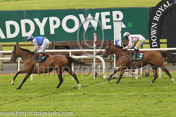 02and Misty Millie and C T Keane ( 3 , Blue, purple star ) Trainer - G Donnelly , Owner - M F O'N eill