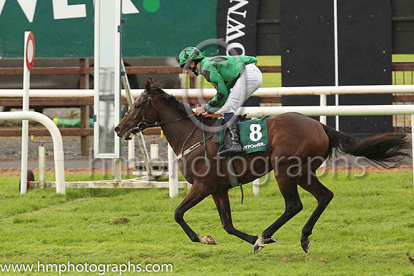 11th Rubys Jazz and L T McAteer ( 8 , Green, three blue diamoands ) Trainer - P Cluskey , Owner - P Cluskey