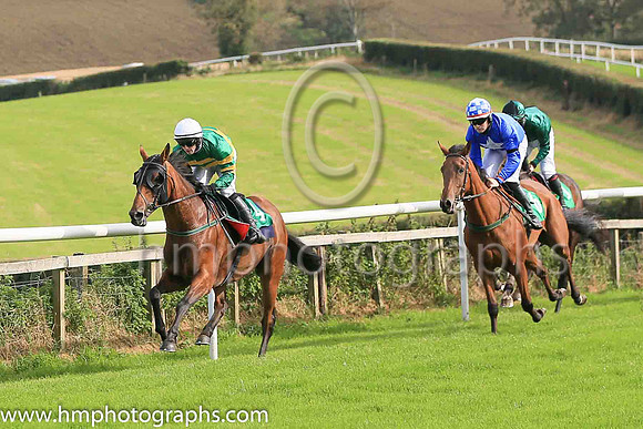 01st Ardaghs Choice and  K Sexton ( 6 , Blue, white star ) Trainer - E Sheehy , Owner - Stephen Barron