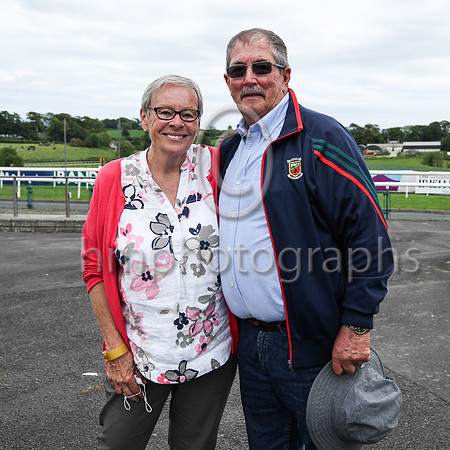 Margaret  Tom McNulty from Cloonmung in COunty Mato at Downpatrick Races