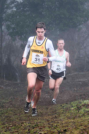 James Strawbridge Annadale Striders, 32nd in 32.01 & Patrick Murphy Togher AC, 30th in 31.46 -  CU2D2849-e