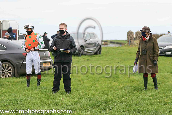 Jockey briefing at Portrush P2P