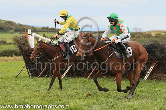 04th DRUMLEE BREXIT and D G Lavery ( 10 , YELLOW,emerald green diabolo; yellow sleeves; yellow cap ) Trainer: Sean McParlan,, Owner : Sean McParlan