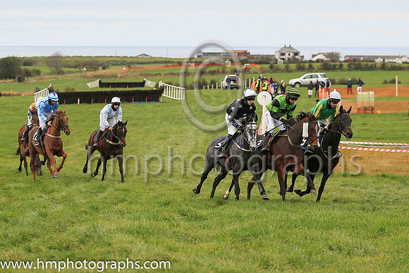 pu DIDGERIDEE and P G McGuigan ( 5 , BLACK,white stars; white cap,purple star ) Trainer: Clare L. Cannon,, Owner : G.N. Cannon
