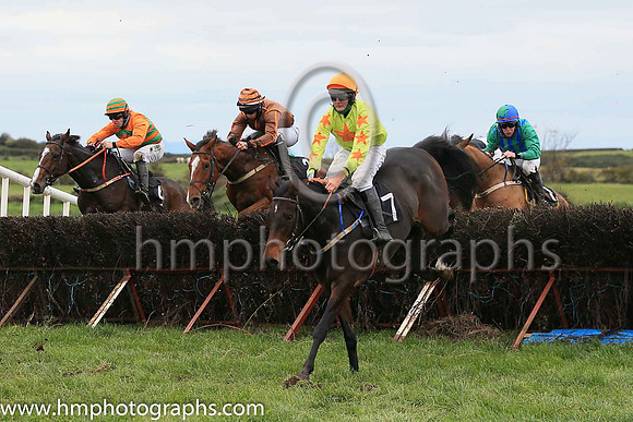 02nd LOUGH DERG LYRIC and B Lawless ( 7 , LIGHT GREEN,orange star; light green sleeves,orange stars; orange cap ) Trainer: Gerard Lawless,, Owner : Syndicate Ballydonagh