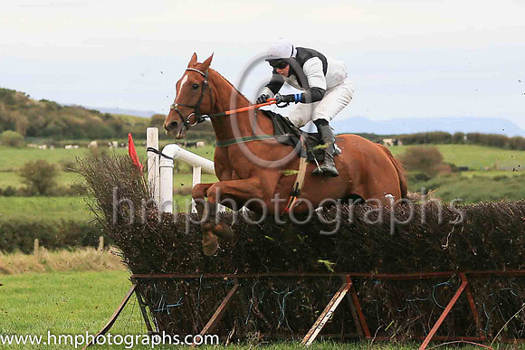 04th ADAMSTOWN and P G McGuigan ( 3 ,Antrim (H)- BLACK  WHITE QTD; black  white hlvd sleeves; white cap ) Trainer: Colin S. McKeever,, Owner : W.W. Dennison