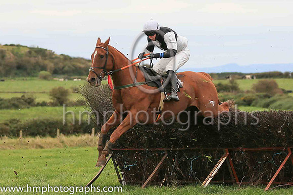 04th ADAMSTOWN and P G McGuigan ( 3 ,Antrim (H)- BLACK  WHITE QTD; black  white hlvd sleeves; white cap ) Trainer: Colin S. McKeever,, Owner : W.W. Dennison