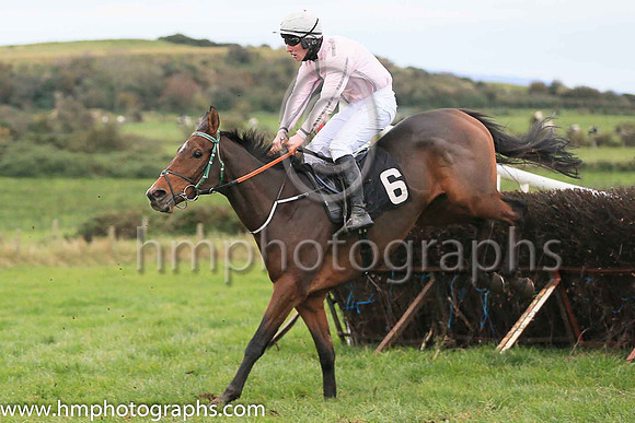 pu FAIRPORT (GB) and Liam Gilligan ( 6 , PINK,grey seams; pink sleeves,grey seams; grey cap,pink star ) Trainer: Shane Donohoe,, Owner : Shane Donohoe