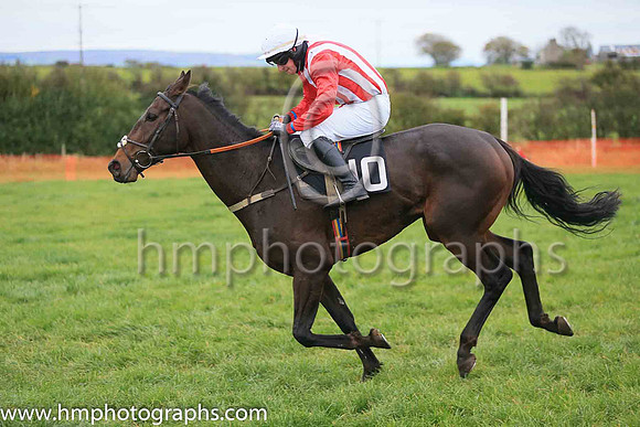 04th MARKET PARADE and D J McConville ( 10 , RED  WHITE STRIPES; red sleeves; white cap ) Trainer: Daire J. McConville,, Owner : Daire J. McConville