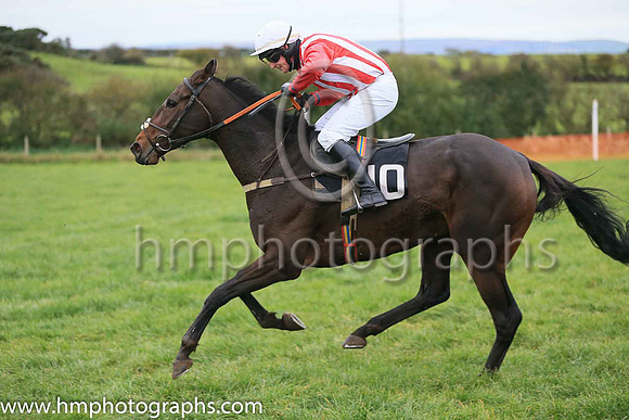 04th MARKET PARADE and D J McConville ( 10 , RED  WHITE STRIPES; red sleeves; white cap ) Trainer: Daire J. McConville,, Owner : Daire J. McConville