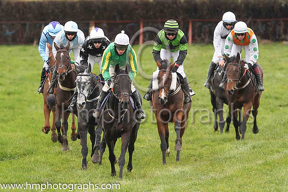 3 MIS CLOGHER and Derek O'Connor ( 8 , EMERALD GREEN; emerald green  yellow striped sleeves; green cap ) Trainer: Sam Curling,, Owner : Eamonn J. Ryan