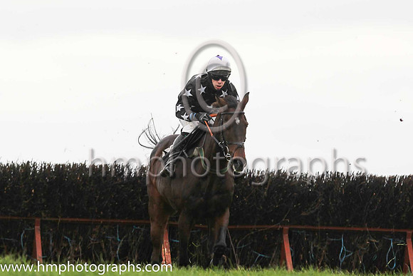 04th MOUNT BECKHAM and P G McGuigan ( 9 , BLACK,white stars; black sleeves,white stars; white cap,purple star ) Trainer: Clare L. Cannon,, Owner : Clare L. Cannon