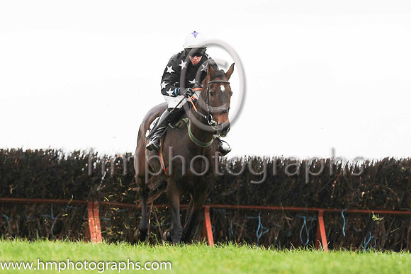 04th MOUNT BECKHAM and P G McGuigan ( 9 , BLACK,white stars; black sleeves,white stars; white cap,purple star ) Trainer: Clare L. Cannon,, Owner : Clare L. Cannon