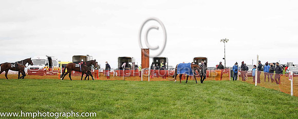 No spectators around parade ring at Portrush P2P