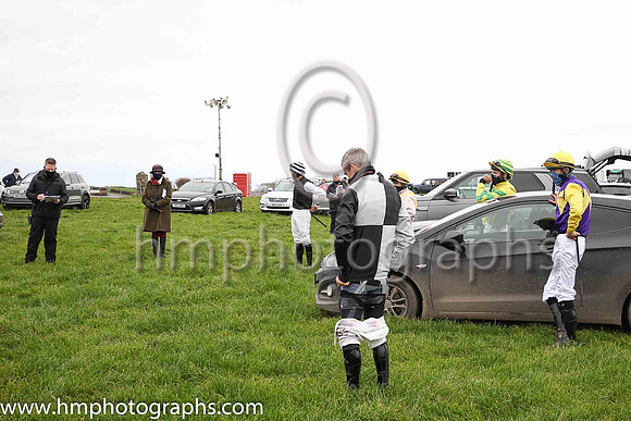 Jockey briefing at Portrush P2P