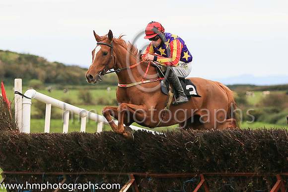 01st ASK D' MAN and B O'Neill ( 3 , LIGHT BLUE,maroon star; light blue  maroon striped sleeves; light blue cap,maroon star ) Trainer: D.M. Christie,, Owner : S.J. Hegarty