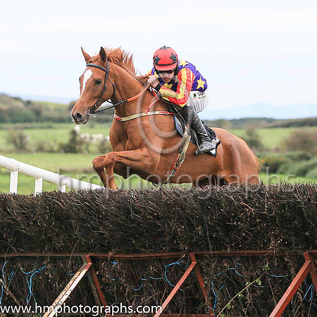 01st ASK D' MAN and B O'Neill ( 3 , LIGHT BLUE,maroon star; light blue  maroon striped sleeves; light blue cap,maroon star ) Trainer: D.M. Christie,, Owner : S.J. Hegarty