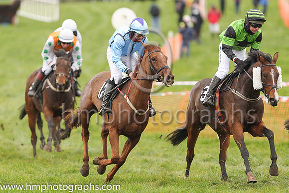 1 WELL BRIEFED and B G Crawford ( 12 , LIGHT BLUE,navy seams; light blue sleeves; light blue cap,purple star ) Trainer: S.R.B. Crawford,, Owner : S.R.B. Crawford