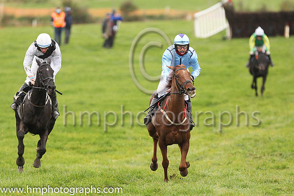 1 WELL BRIEFED and B G Crawford ( 12 , LIGHT BLUE,navy seams; light blue sleeves; light blue cap,purple star ) Trainer: S.R.B. Crawford,, Owner : S.R.B. Crawford