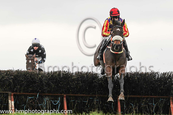 01st WINGED LEADER and B O'Neill ( 2 , LIGHT BLUE,maroon star; light blue  maroon striped sleeves; light blue cap,maroon star ) Trainer: D.M. Christie,, Owner : S.J. Hegarty