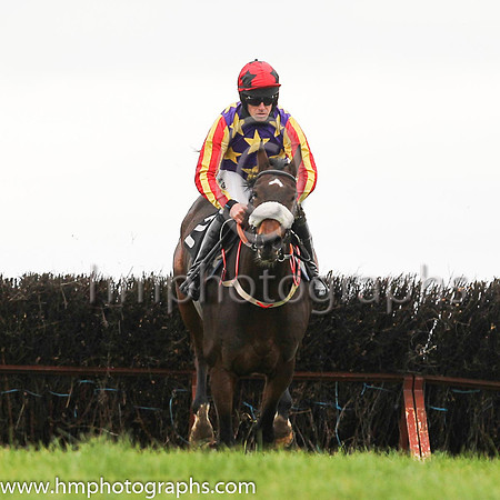 01st WINGED LEADER and B O'Neill ( 2 , LIGHT BLUE,maroon star; light blue  maroon striped sleeves; light blue cap,maroon star ) Trainer: D.M. Christie,, Owner : S.J. Hegarty