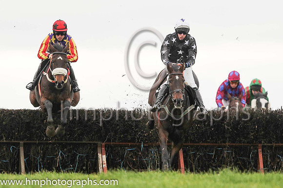 01st WINGED LEADER and B O'Neill ( 2 , LIGHT BLUE,maroon star; light blue  maroon striped sleeves; light blue cap,maroon star ) Trainer: D.M. Christie,, Owner : S.J. Hegarty