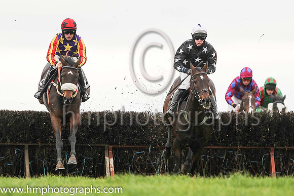 01st WINGED LEADER and B O'Neill ( 2 , LIGHT BLUE,maroon star; light blue  maroon striped sleeves; light blue cap,maroon star ) Trainer: D.M. Christie,, Owner : S.J. Hegarty
