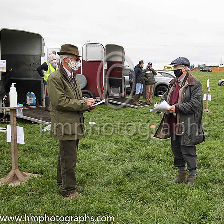 Turf Club officials in discussion at Portrush Point to Point