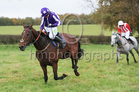 01st ONE FOR THE YARD (GB) and Miss Toni Quail ( 8 , PURPLE,white seams; purple  white striped sleeves; purple cap,white stars ) Trainer: Mary E. Doyle , Owner : Stables , Syndicate Baltimore
