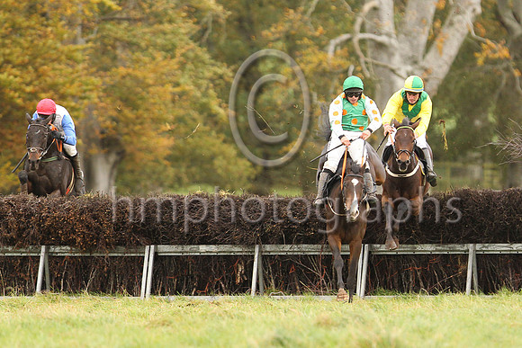 01st OUR SURPRISE and R James ( 7 , EMERALD GREEN,orange spots; white sleeves,orange spots; emerald green cap ) Trainer: Donnchadh Doyle,, Owner : Syndicate Monbeg