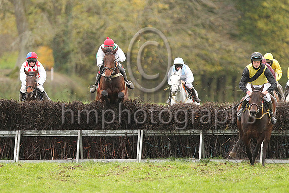 03rd DUTY CALLS and R James ( 6 ,Antrim (H)- RED  WHITE DIAMONDS; white sleeves; red  royal blue qtd cap ) Trainer: Rodney Ian Arthur , Owner : Rodney Ian Arthur