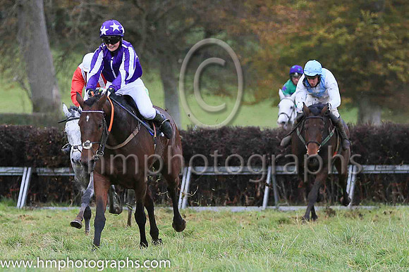 01st ONE FOR THE YARD (GB) and Miss Toni Quail ( 8 , PURPLE,white seams; purple  white striped sleeves; purple cap,white stars ) Trainer: Mary E. Doyle , Owner : Stables , Syndicate Baltimore