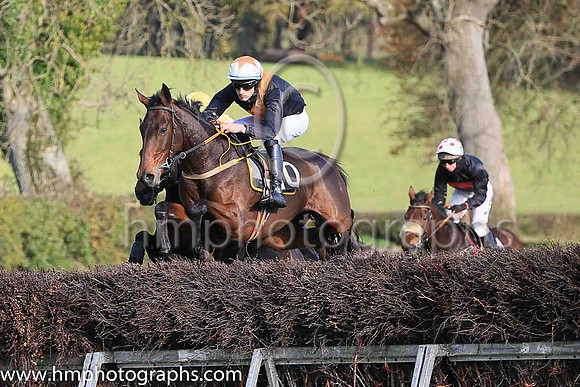 FIRST GLORY and J J Walsh ( 10 , ROYAL BLUE,white stars; white  red striped sleeves; red cap ) Trainer: Paul Martin Pierce,, Owner : Andrew Pierce