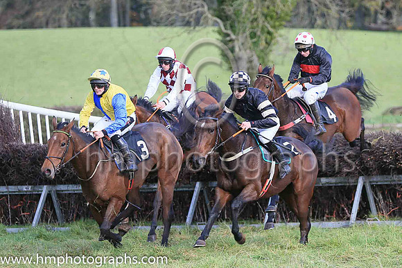 03rd SINURITA and N McParlan ( 4 , BLACK,red hoop; black sleeves; red cap ) Trainer: Aidan Fitzgerald,, Owner : Syndicate Cobajay