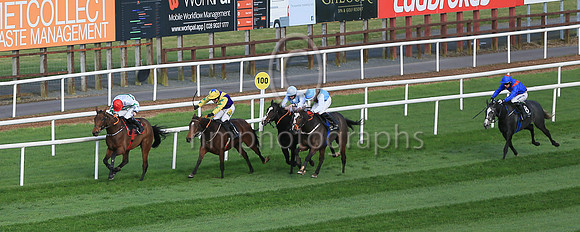 01st Skyaceand J S McGarvey ( 1 , purple, yellow chevron ) Trainer - J J Hanlon , Owner - Birdinthehand Syndicate