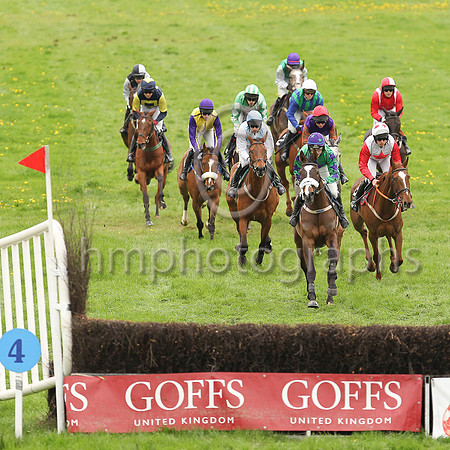 01st BURNS CROSS and M J O'Hare ( 1 , WHITE,light blue chevron; white sleeves; light blue cap ) Trainer: J.G. Cosgrave,, Owner : J.G. Cosgrave