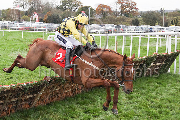 01st Melon and Ruby Walsh (2, yellow and black check) Trainer W P Mullins, Owner Mrs J Donnelly