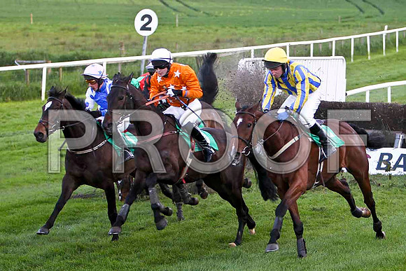 Curragh Boy , 10th, Jockey - Mr T A Dolan , Benagh Rock , 7th, Jockey - Mr J C Barry & Sunny Option , PU, Jockey - Mr N McParlan - FT8E3192-e