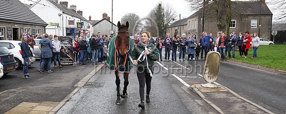 Balnaslow parading in Parkgate with groom Sophie Bell - FT8E3429
