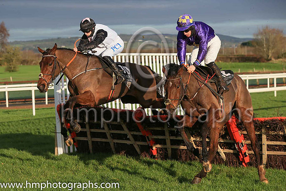 05th Sean Hogan and Rachael Blackmore ( 10 , pink and white hlvd ) Trainer - H De Bromhead , Owner - Robcour