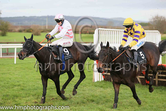 01st Feelgood Island and S F O'Keeffe ( 5 , yellow, blue stars ) Trainer - Miss E Doyle , Owner - Mrs R Rath