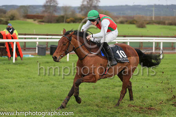 04th New Ross and O R Brown ( 10 , red, green braces, white sleeves ) Trainer - J P O?Brien , Owner - P McGee