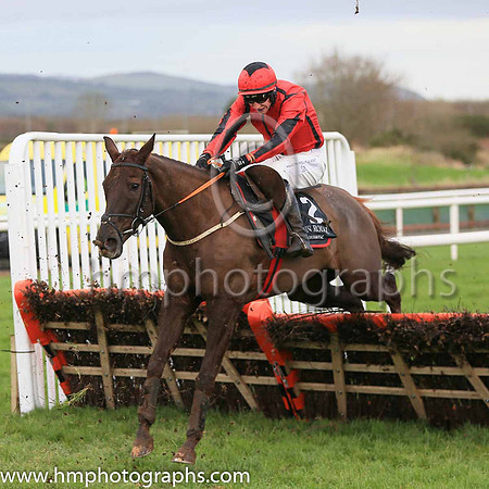12th Roman Dylan and L A McKenna ( 2 , red, black seams ) Trainer - J J Lambe , Owner - R P Behan