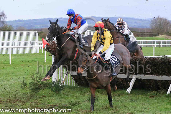 06th Rewritetherules and Mr T Hamilton ( 3 , blue, green sash ) Trainer - J J Hanlon , Owner - D F O?Rourke