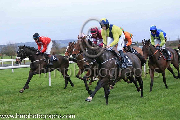 04th Enniskerry and Mr P W Mullins ( 3 , yellow, blue sash ) Trainer - B Connell , Owner - Barry Connell