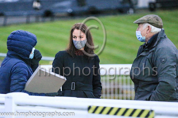 Susan McCartney with Edith and Robert Crawford at Down Royal