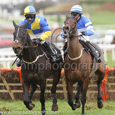 pu Fowlplay and A P Kelly ( 12 , royal blue, white hoop ) Trainer - S Wilson , Owner - McNally Racing Syndicate