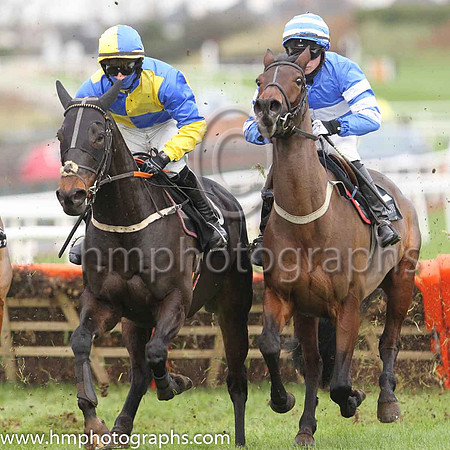 6th Peace Party and G Brouder ( 13 , blue, and yellow qtrd ) Trainer - D McDonogh , Owner - P E I Newell