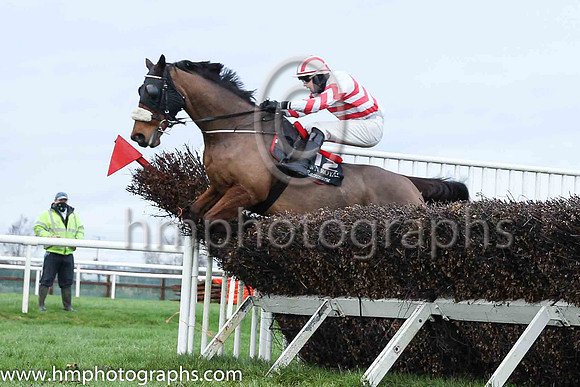 05th Like A Demon and C J Orr ( 12 , white, red chevrons ) Trainer - N Slevin , Owner - Camillus Slevin