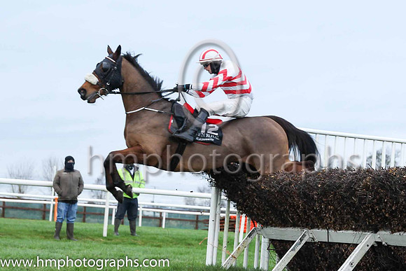 05th Like A Demon and C J Orr ( 12 , white, red chevrons ) Trainer - N Slevin , Owner - Camillus Slevin